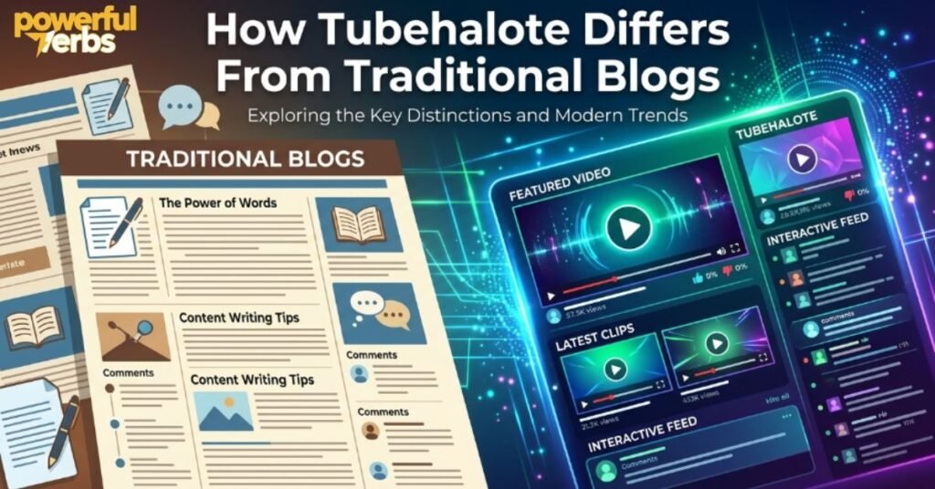 How Tubehalote Differs From Traditional Blogs