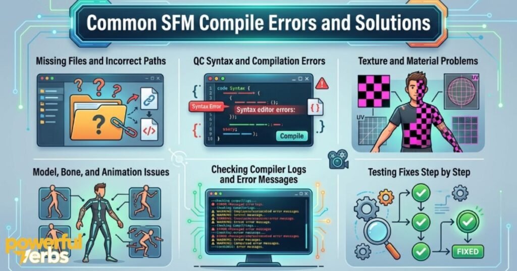 Common SFM Compile Errors and Solutions