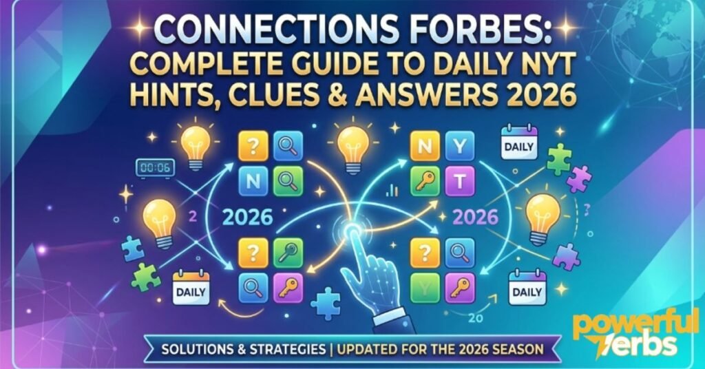 NYT Connections Forbes Hints & Answers: How to Solve Every Puzzle (2026)