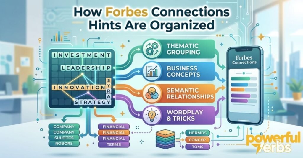 How Forbes Connections Hints Are Organized