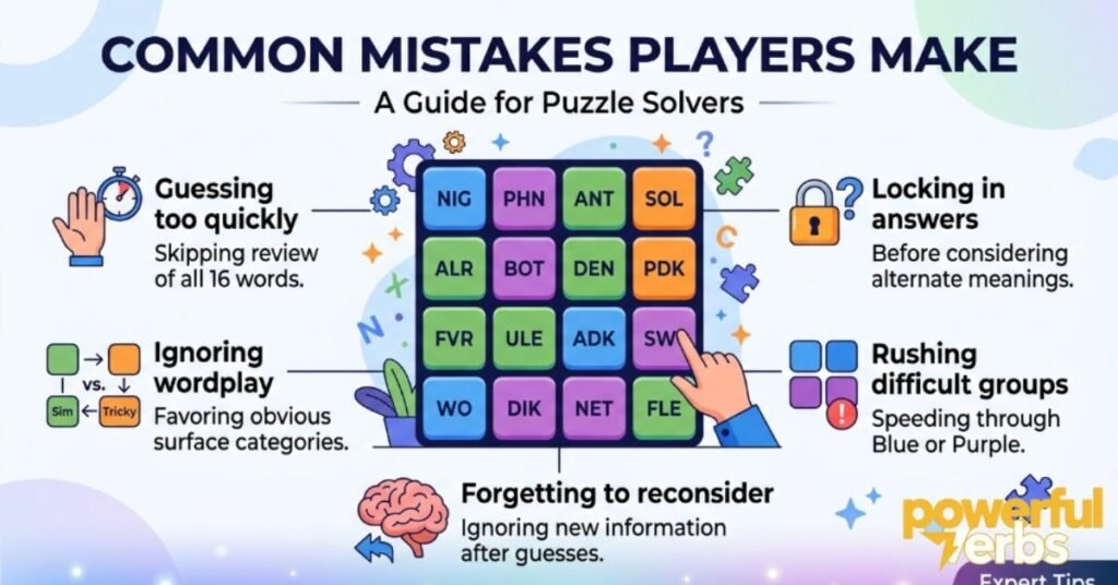 Common Mistakes Players Make