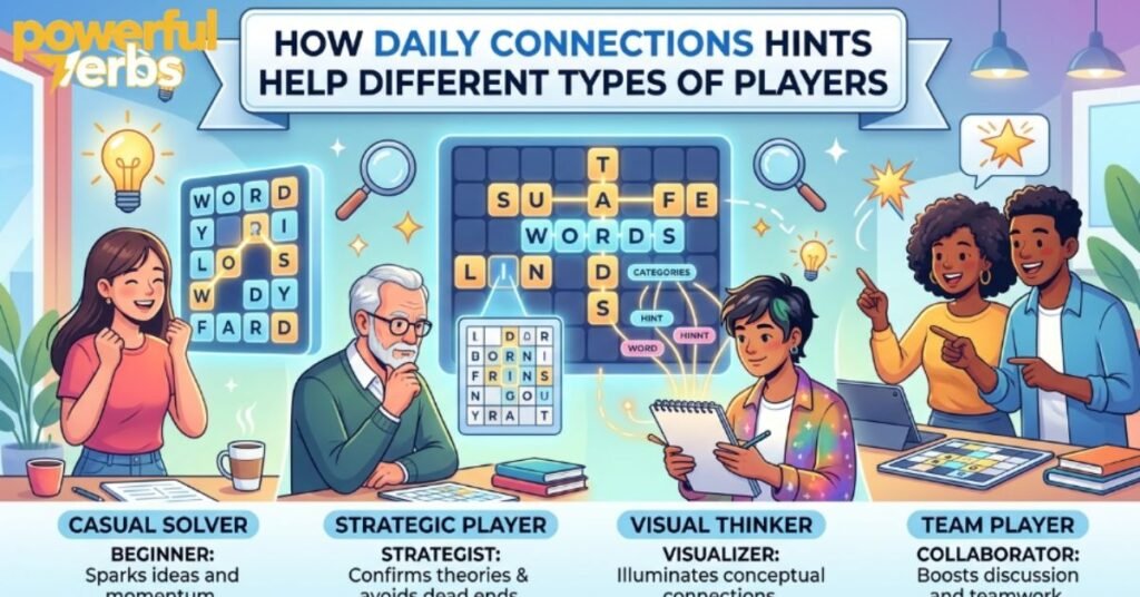 How Daily Connections Hints Help Different Types of Players