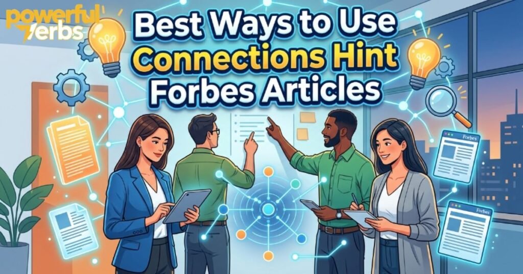 Best Ways to Use Connections Hint Forbes Articles