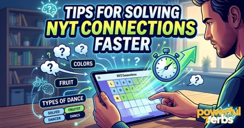 Tips for Solving NYT Connections Faster
