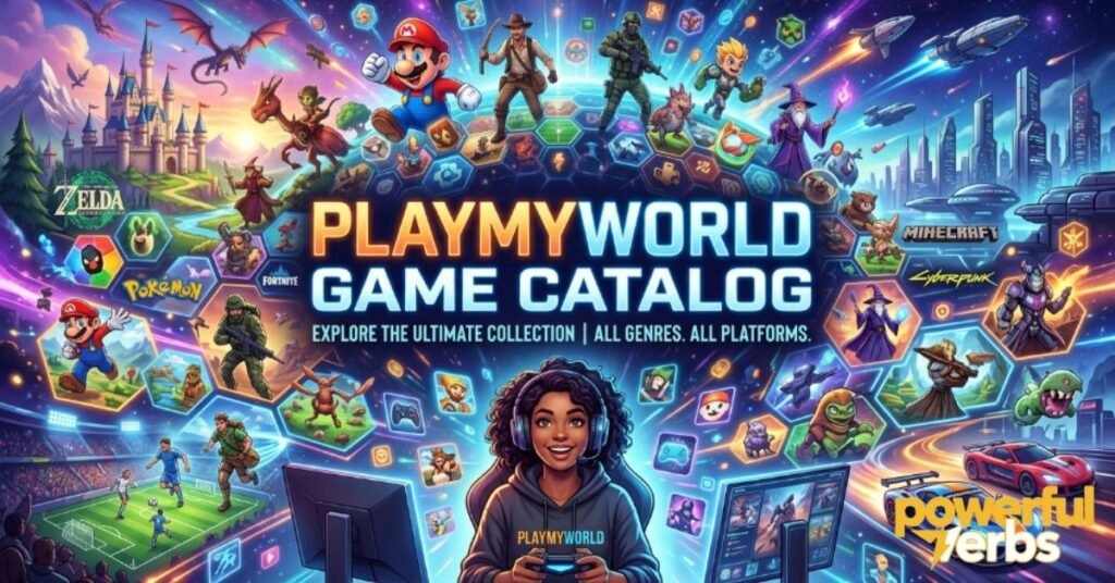 PlayMyWorld Game Catalog
