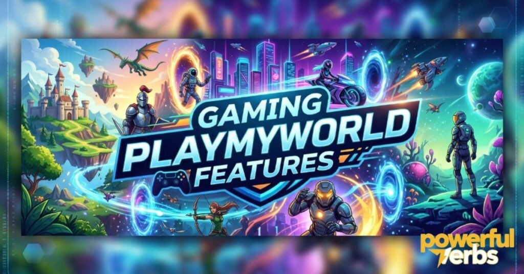 Gaming PlayMyWorld Features